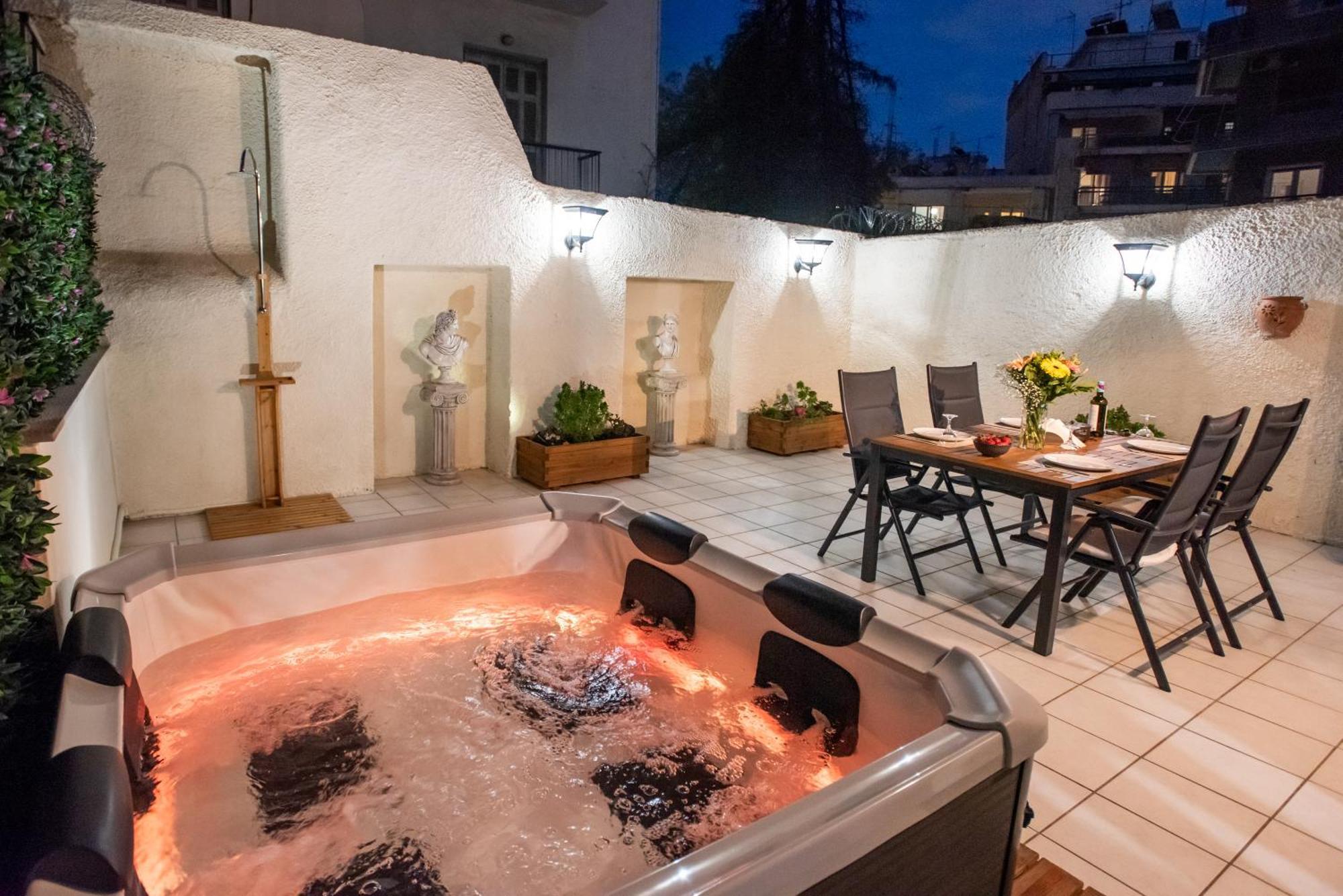 Kg Acropolis Escape Spa Apartment Athens Luaran gambar