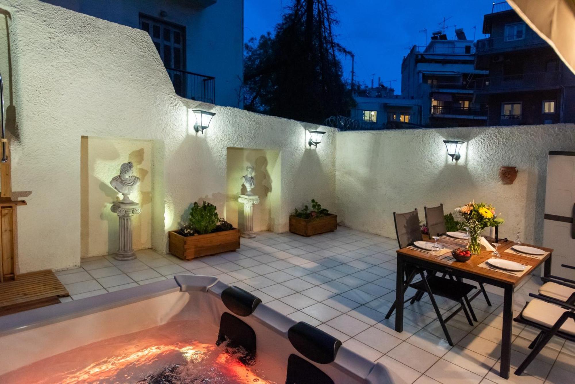 Kg Acropolis Escape Spa Apartment Athens Luaran gambar
